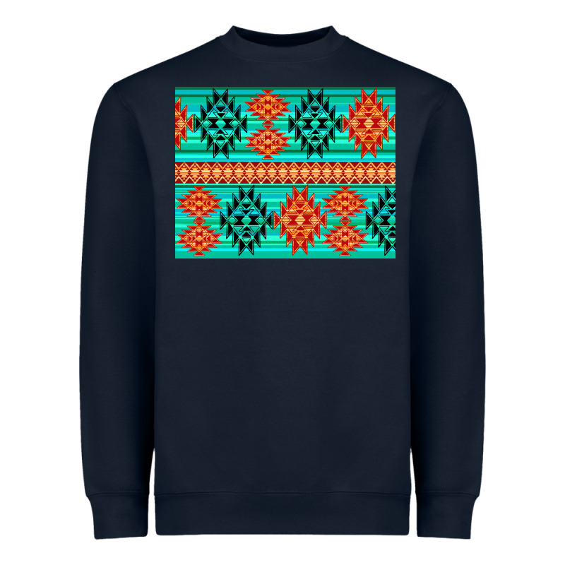 Aztec Pattern Background 3200x2400 Heavyweight Sweatshirt by AdoDesignShop | Teevron