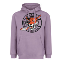 Lavender buffalo state college Heavyweight Hoodie - artisFamous