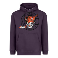 Plum buffalo state college Heavyweight Hoodie - artisFamous