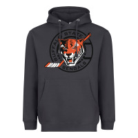 Smoke buffalo state college Heavyweight Hoodie - artisFamous