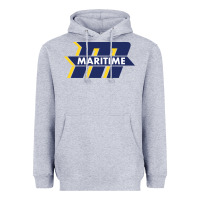 Heather Grey massachusetts maritime academy Heavyweight Hoodie - artisFamous
