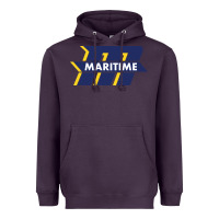 Plum massachusetts maritime academy Heavyweight Hoodie - artisFamous