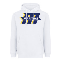 White massachusetts maritime academy Heavyweight Hoodie - artisFamous