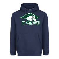 Navy morrisville state college Heavyweight Hoodie - artisFamous