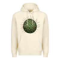 Sandshell arizona fishhook cactus Premium Hoodie - LillyAllenDesigns