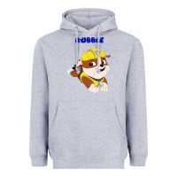 Heather Grey rubble Heavyweight Hoodie - artisFamous
