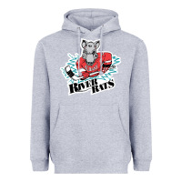 Heather Grey albany river rats Heavyweight Hoodie - artisFamous