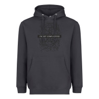 Smoke ı'm not complicated Heavyweight Hoodie - artisFamous