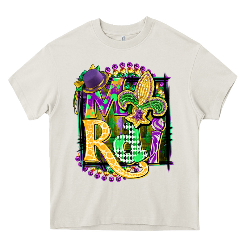 Mardi Gras Heavy Core Tee by CowGirlArtShop | Teevron