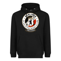 Black bsc preussen Heavyweight Hoodie - artisFamous