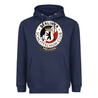 Navy bsc preussen Heavyweight Hoodie - artisFamous