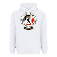 White bsc preussen Heavyweight Hoodie - artisFamous