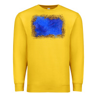 Lemon gemstone blue leopard background Premium Sweatshirt - JahusDesignShop