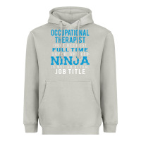 Moon Dust occupational therapist because ninja is not a job title Heavyweight Hoodie - DesigneFamous