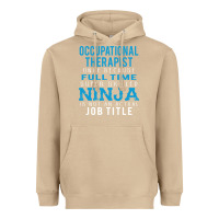 Mushroom occupational therapist because ninja is not a job title Heavyweight Hoodie - DesigneFamous