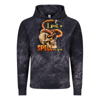 Cloud Black i put a spell on you Vintage Hoodie - BundleAndBundleShop