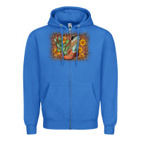 True Royal cowboy boots cactus leopard Zipper Hoodie - AdoDesignShop