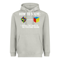 Moon Dust youth rubiks cube rotate the sides to the position shown cube Heavyweight Hoodie - DesigneFamous