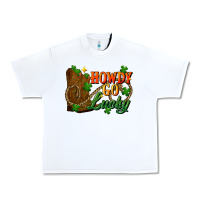White Howdy go lucky st. patricks day Urban Heavy Tee - FaDigitalArtStudio