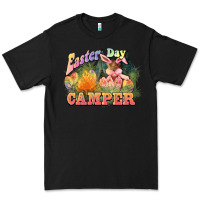 Black Easter Day Camper Premium Tee - HowdyJamesFarm