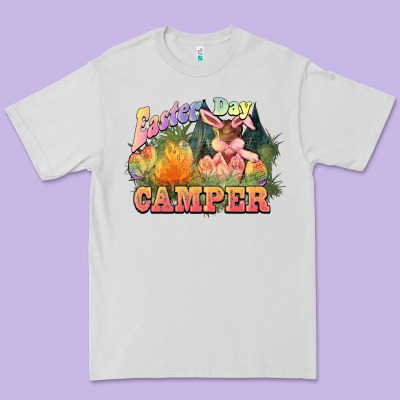 Easter Day Camper Premium Tee Designed By Howdyjamesfarm