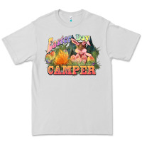 Dove Grey Easter Day Camper Premium Tee - HowdyJamesFarm