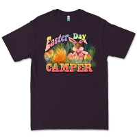 Plum Easter Day Camper Premium Tee - HowdyJamesFarm