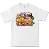 White Easter Day Camper Premium Tee - HowdyJamesFarm