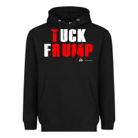 Black tuck frump Heavyweight Hoodie - DesigneFamous