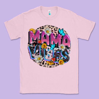 Mama Vibes Mother's Day Classic Tee Designed By Cowgirlartshop
