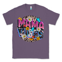 Lavender Mama vibes Mother's Day Classic Tee - CowGirlArtShop