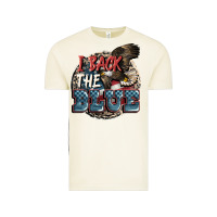 Vintage Arctic I back the blue Vintage Tee - FaDigitalArtStudio