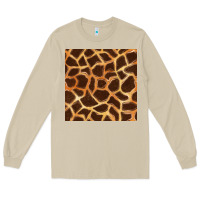 Mushroom giraffe seamless pattern Long Sleeve Tee - BundleAndBundleShop