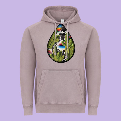 Mexican Teardrop  3 Vintage Hoodie Designed By Bundleandbundleshop