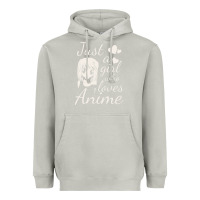 Moon Dust just a girl who loves anime Heavyweight Hoodie - DesigneFamous