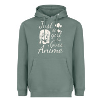 Sage just a girl who loves anime Heavyweight Hoodie - DesigneFamous