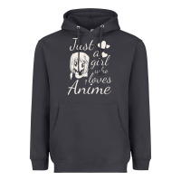 Just A Girl Who Loves Anime Heavyweight Hoodie | Teevron