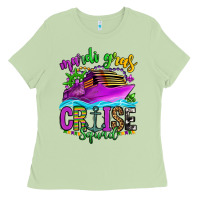 Matcha mardi gras cruise squad Ladies Tee - OliviaCreatesArt