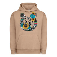 Pigment Burro western stay wild horsesho Urban Hoodie - RanaPortraitStore