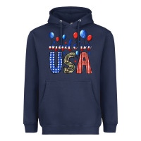 Navy made in usa Heavyweight Hoodie - JahusDesignShop