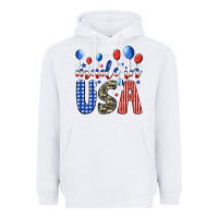White made in usa Heavyweight Hoodie - JahusDesignShop