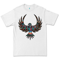White aztec leopard thunderbird Premium Tee - RanaPortraitStore