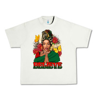 Pistachio believe black woman Urban Heavy Tee - FaDigitalArtStudio