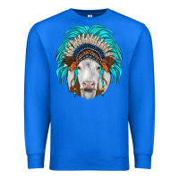 True Royal simmental indian headdress Premium Sweatshirt - JahusDesignShop
