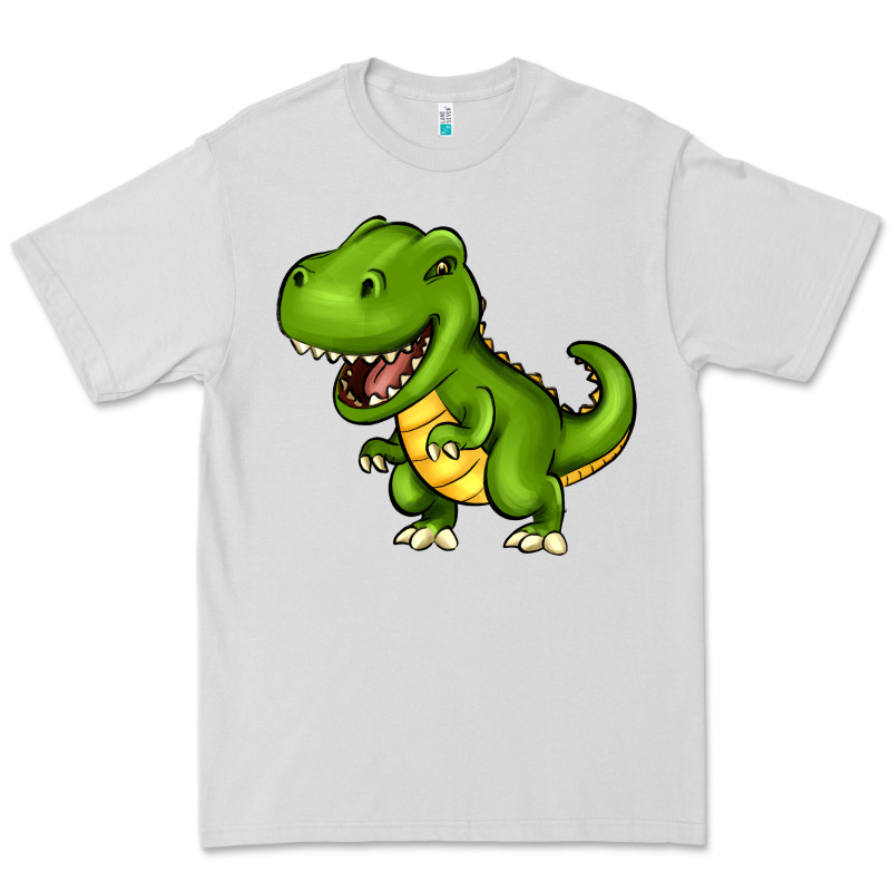 Cartoon T-rex Premium Tee by HowdyJamesFarm | Teevron