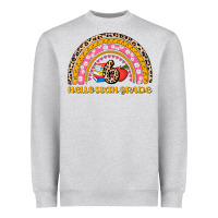 Heather Grey back to school rainbow hello sixth grade Heavyweight Sweatshirt - AdoDesignShop