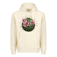 Sandshell arizona fishhook cactus Premium Hoodie - LillyAllenDesigns