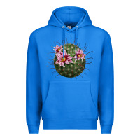 True Royal arizona fishhook cactus Premium Hoodie - LillyAllenDesigns