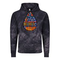 Cloud Black african fabric pattern teardrop earrings 4 Vintage Hoodie - BundleAndBundleShop