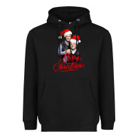 Black Step Brothers - merry christmas - happy xmas Heavyweight Hoodie - DesigneFamous